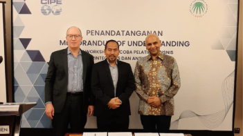 PRESS RELEASE: RSPO and CIPE MOU